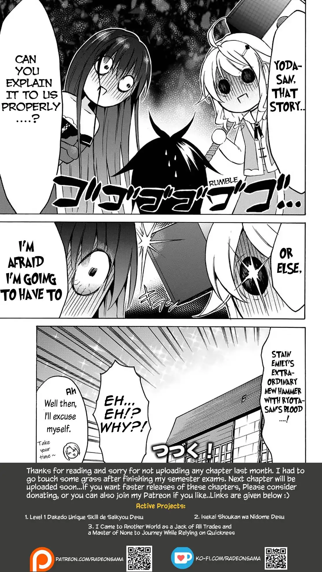 Level 1 Dakedo Unique Skill de Saikyou desu Chapter 35 31